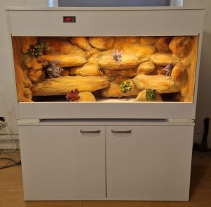 TERRARIUM 100X40X40 + SZAFKA 100X40X60 KOMPLET ZABUDOWA TERRARYSTYCZNA TERRARIUM Z SZAFKĄ