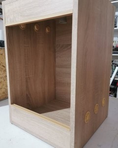 TERRARIUM PIONOWE 50x40x60 PŁYTA MEBLOWA PUSTE BEZ ARANŻACJI  PUSTA SKRZYNKA