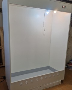TERRARIUM PIONOWE 60x40x80 PŁYTA MEBLOWA PUSTE BEZ ARANŻACJI  PUSTA SKRZYNKA
