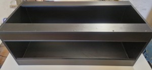 TERRARIUM PŁYTA MEBLOWA PUSTE 100x40x40 OTWARTE OD GÓRY DLA ŻÓŁWIA JEŻA BEZ ARANŻACJI
