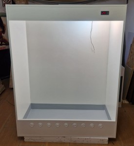 TERRARIUM PIONOWE 80x40x100 PŁYTA MEBLOWA PUSTE BEZ ARANŻACJI  PUSTA SKRZYNKA