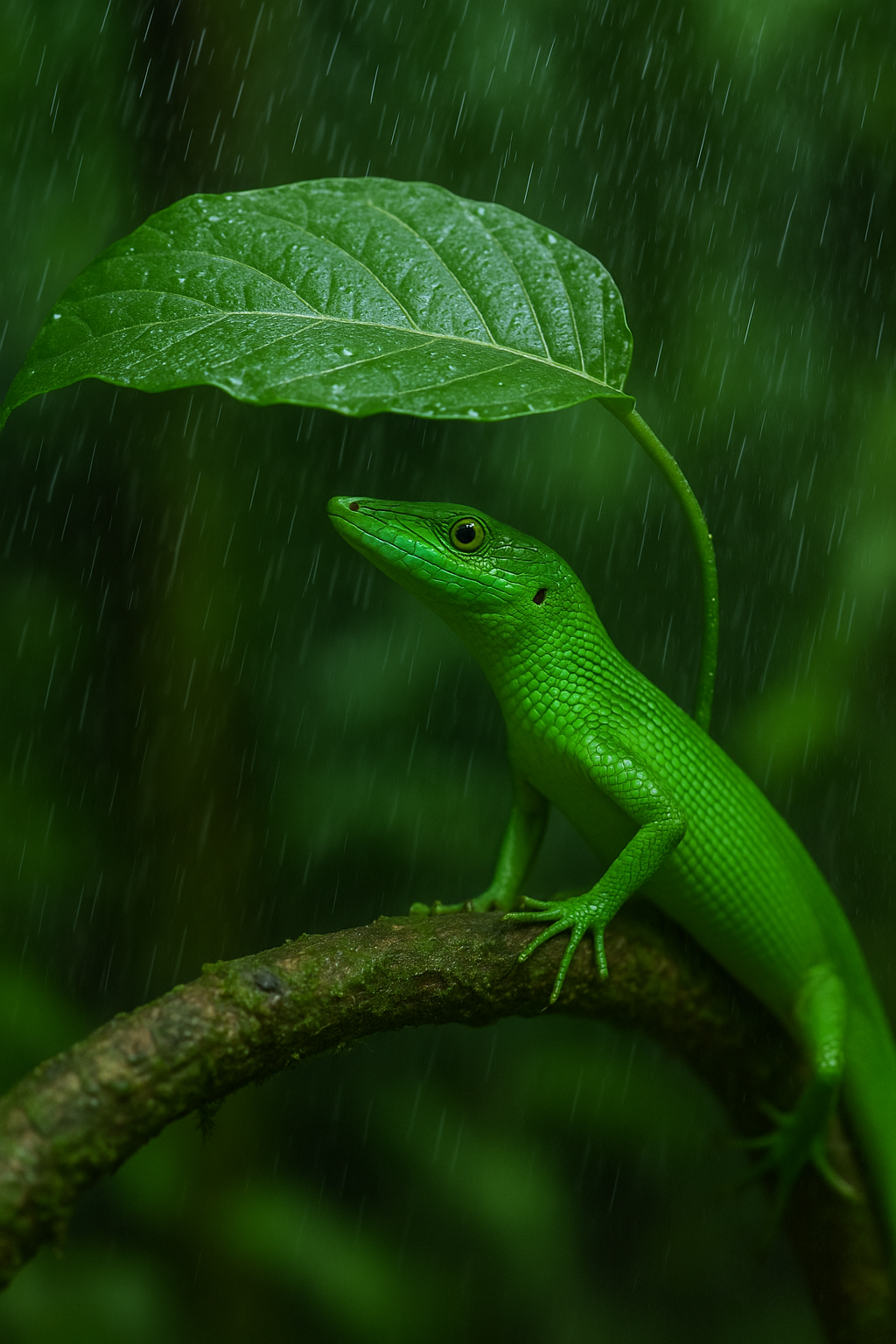 Jaszczurka Gastropholis prasina – opieka, terrarium i karmienie szmaragdowego smoka