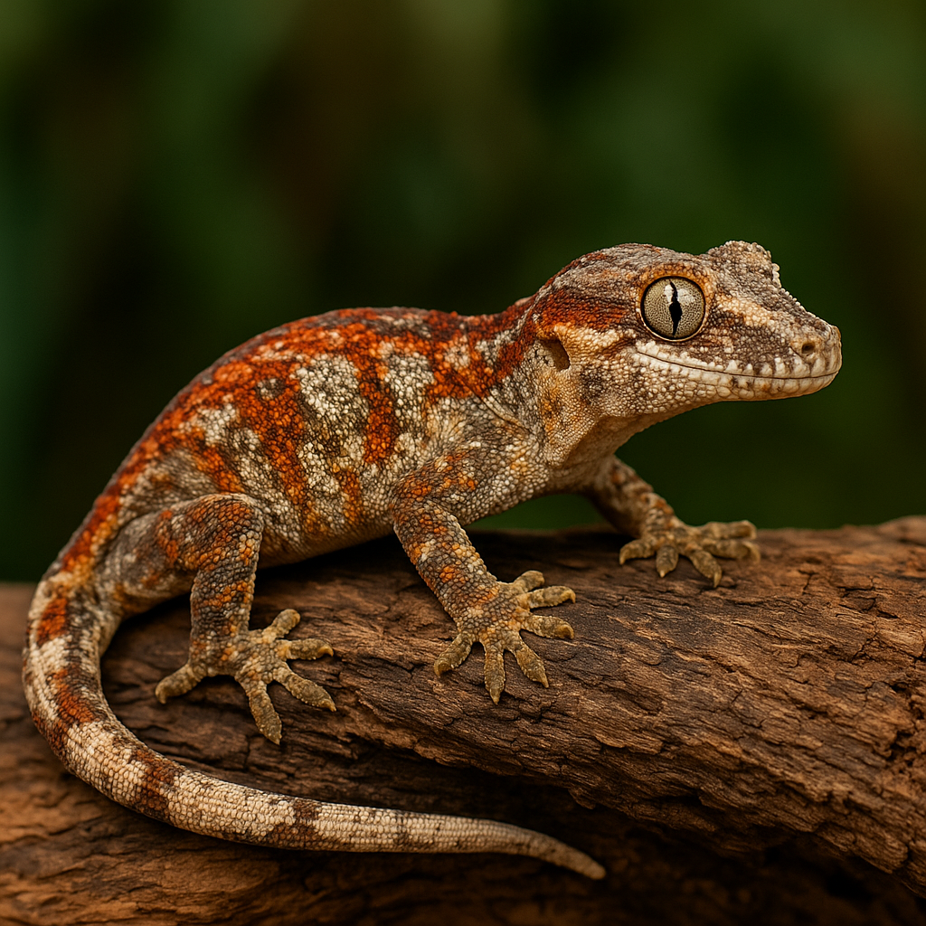 Gekon gargulcowy (Rhacodactylus auriculatus) – hodowla, terrarium i pielęgnacja