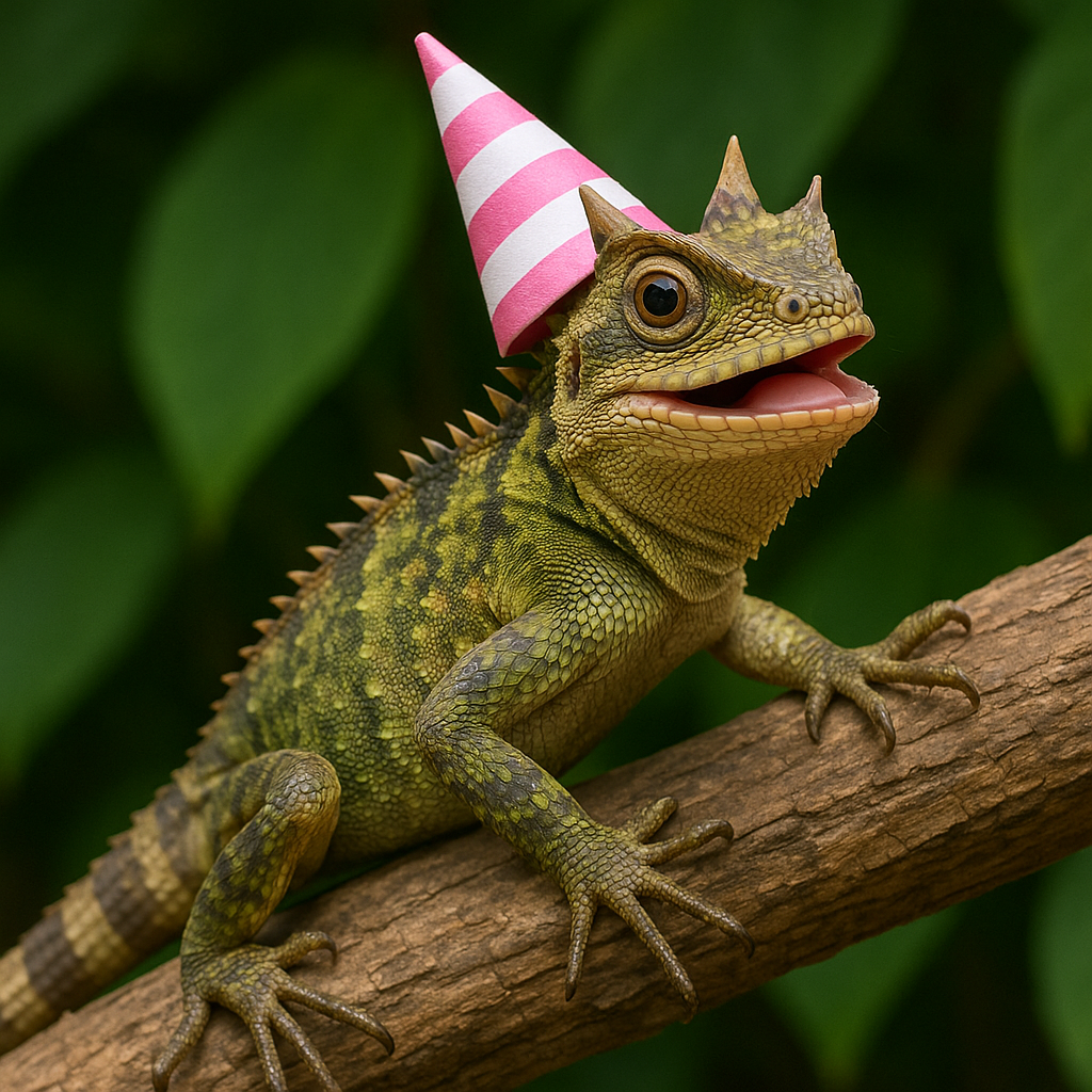 Agama rogata – wymagania, hodowla i opis gatunku Acanthosaura capra