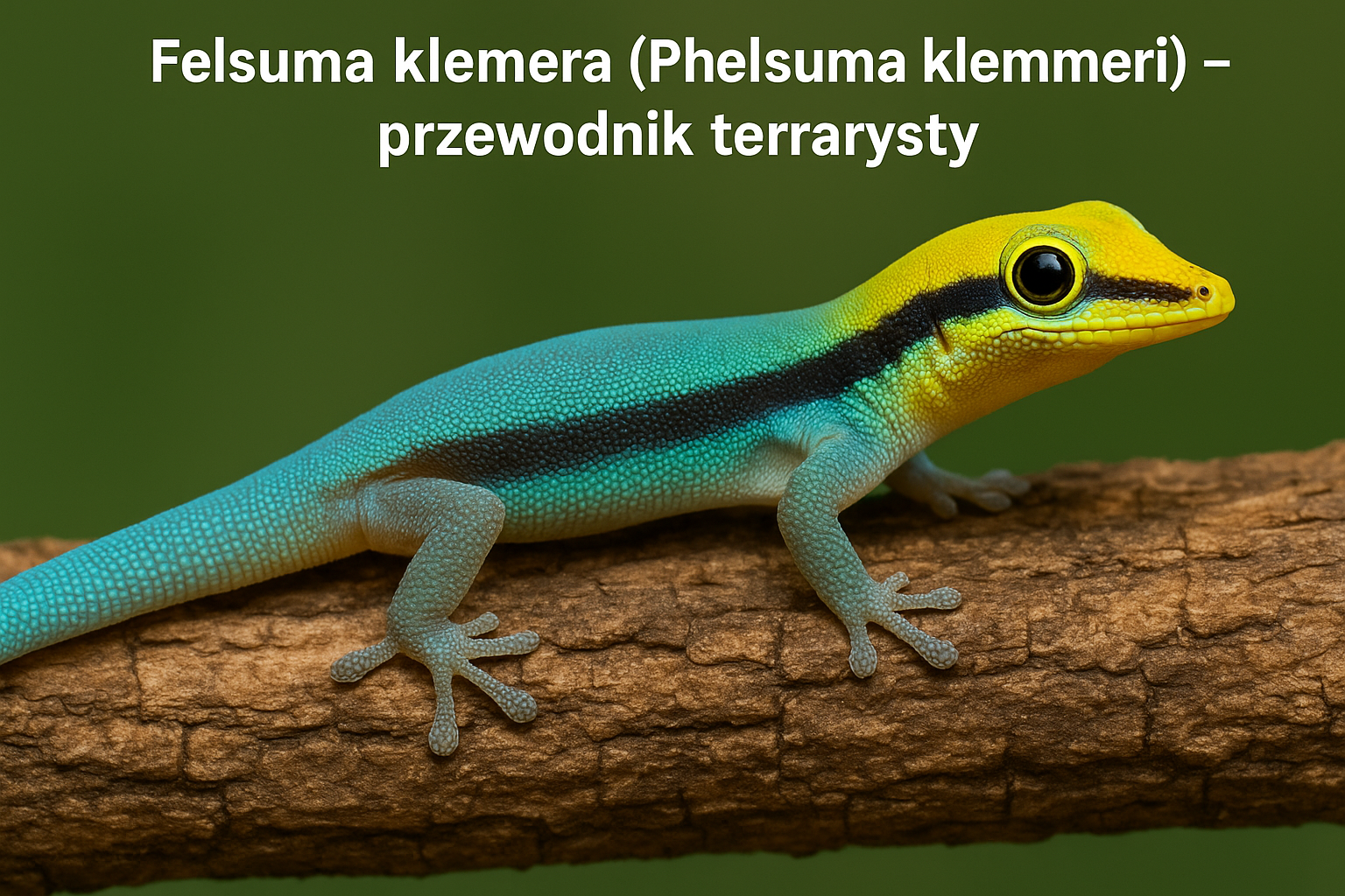 Felsuma klemera – wszystko, co musisz wiedzieć o Phelsuma klemmeri