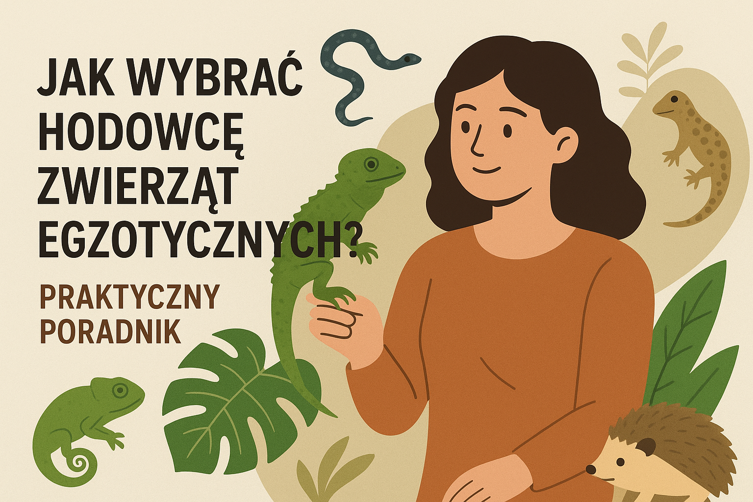 Jak wybrać hodowcę zwierząt egzotycznych? Praktyczny poradnik dla początkujących terrarystów