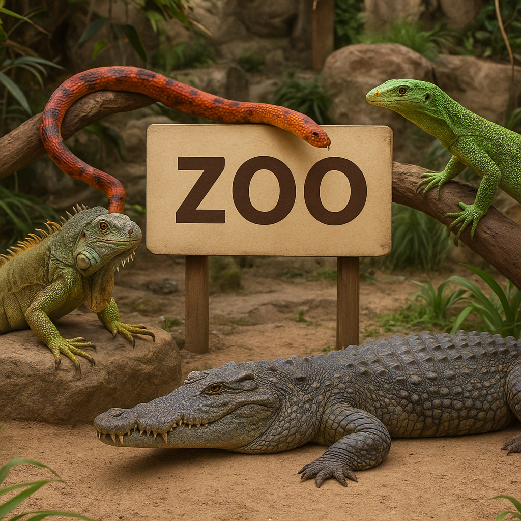 Gady w ogrodach zoologicznych w Polsce – gdzie je zobaczyć?u