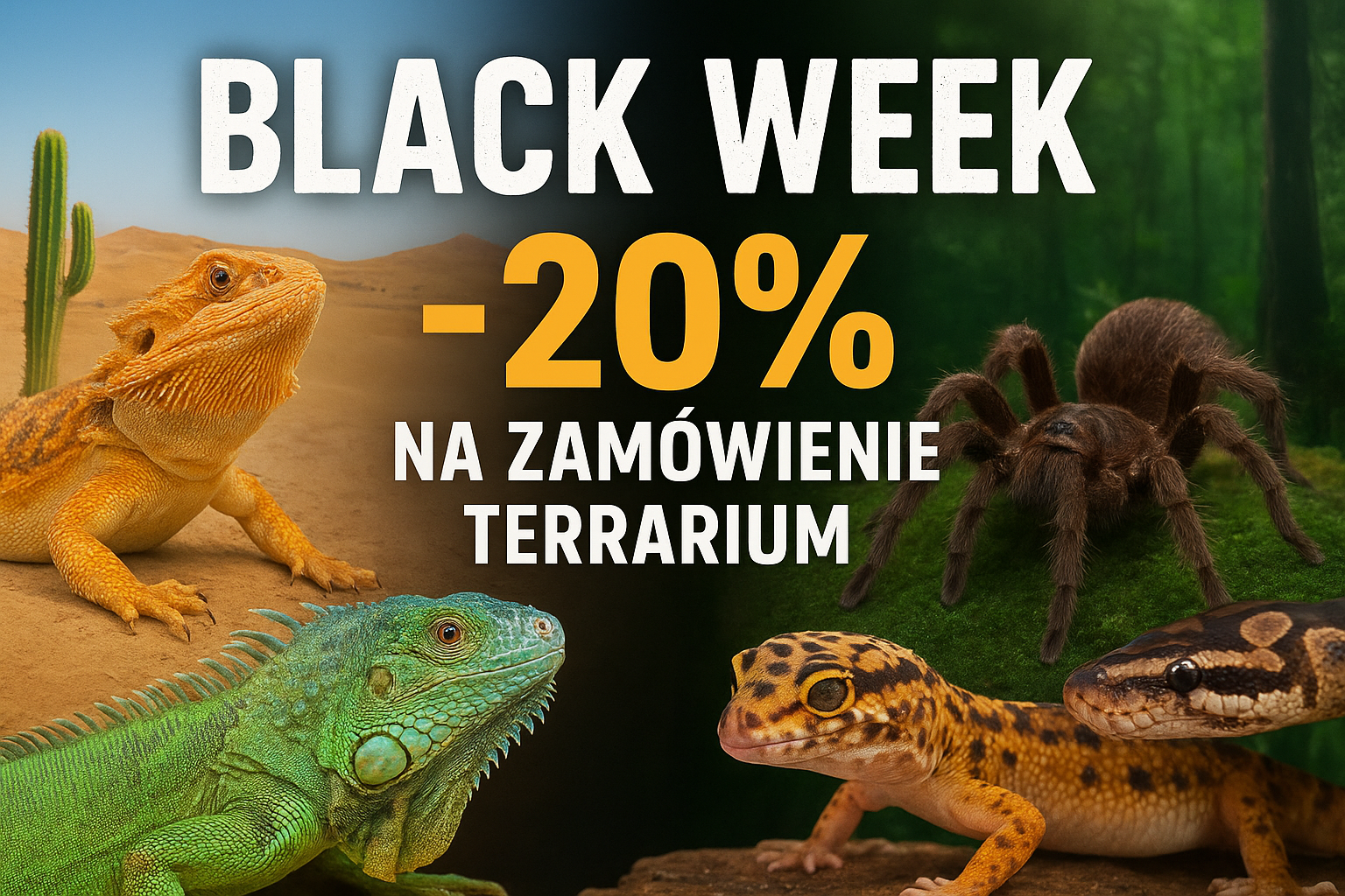 Black Week w Terraria Chrzanów – promocja wcześniej niż Black Friday!